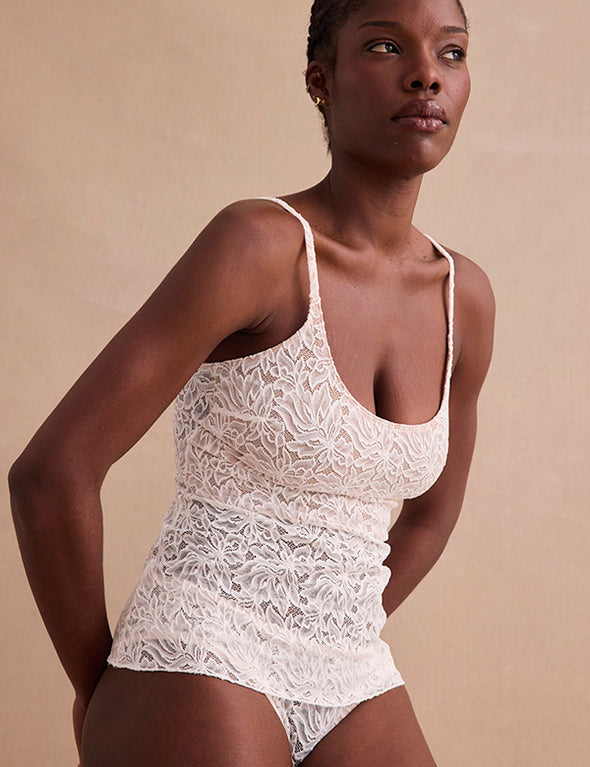 Nobratop® Aryelle - Dentelle Recyclée - Blanc-Jasmin