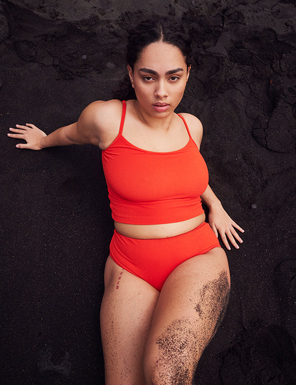 Nobratop NOLANA Eponge Recyclée - Red-Coral