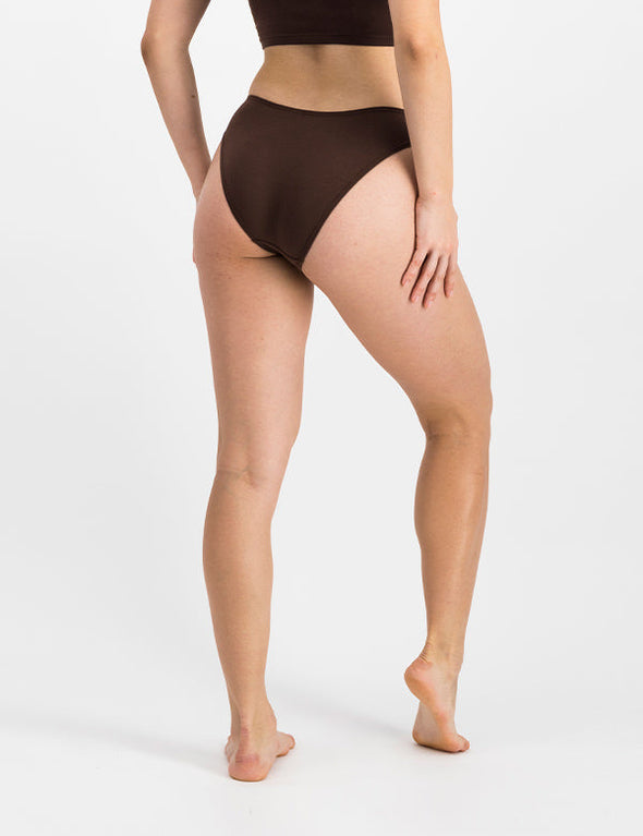 culotte coton bio nude brun mina storm