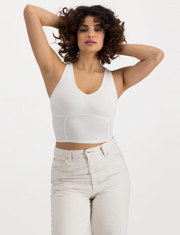 no bra top coton bio