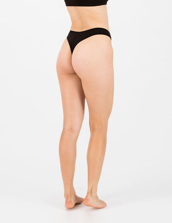 tanga coton bio noir ébène mina storm