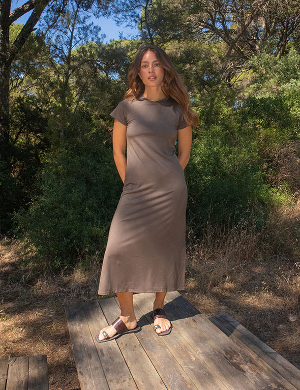 Nobradress® Tatiana - TENCEL™ Lenzing - Brown-Moss